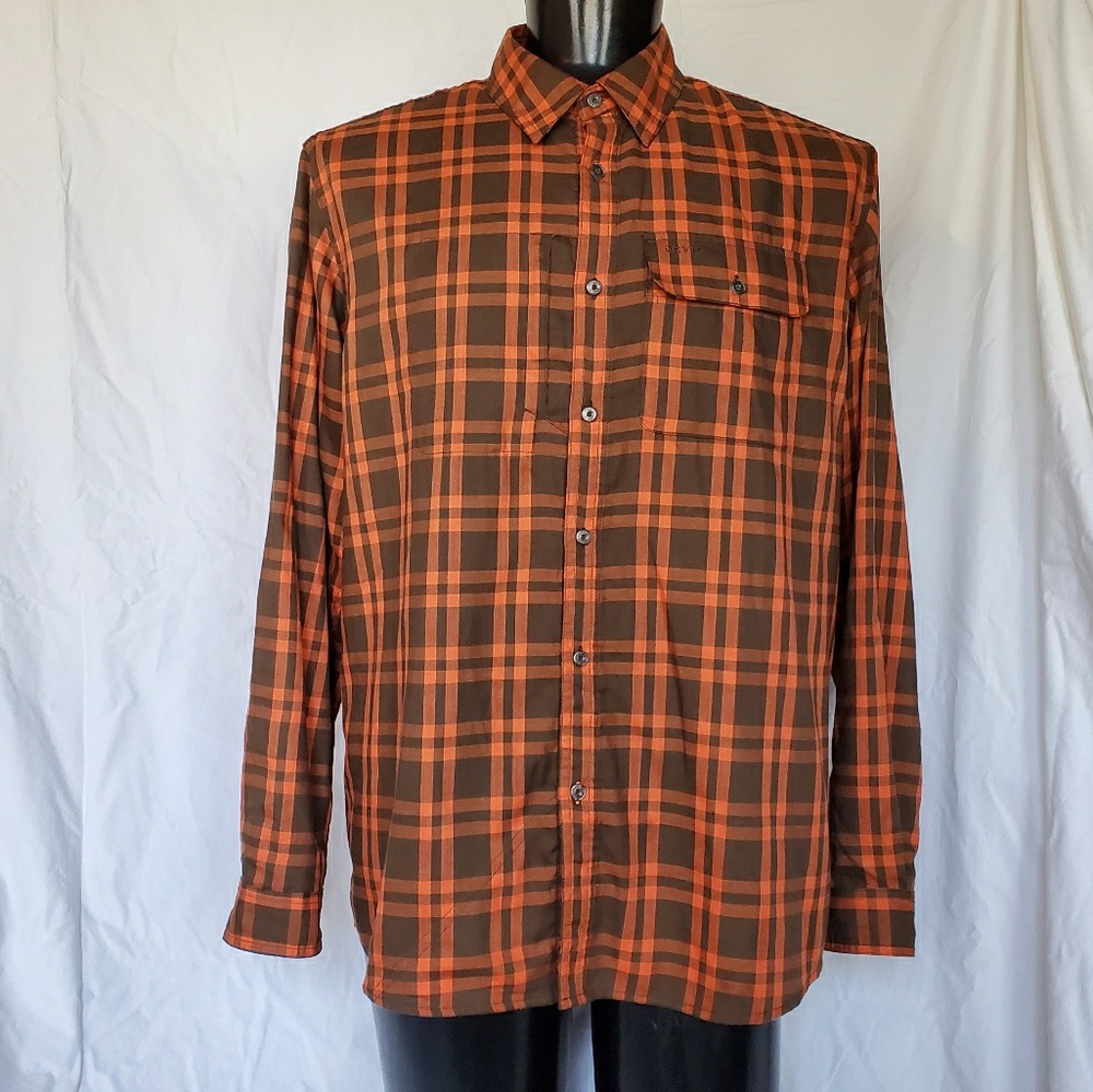 Orvis  Men's long sleeve button shirt